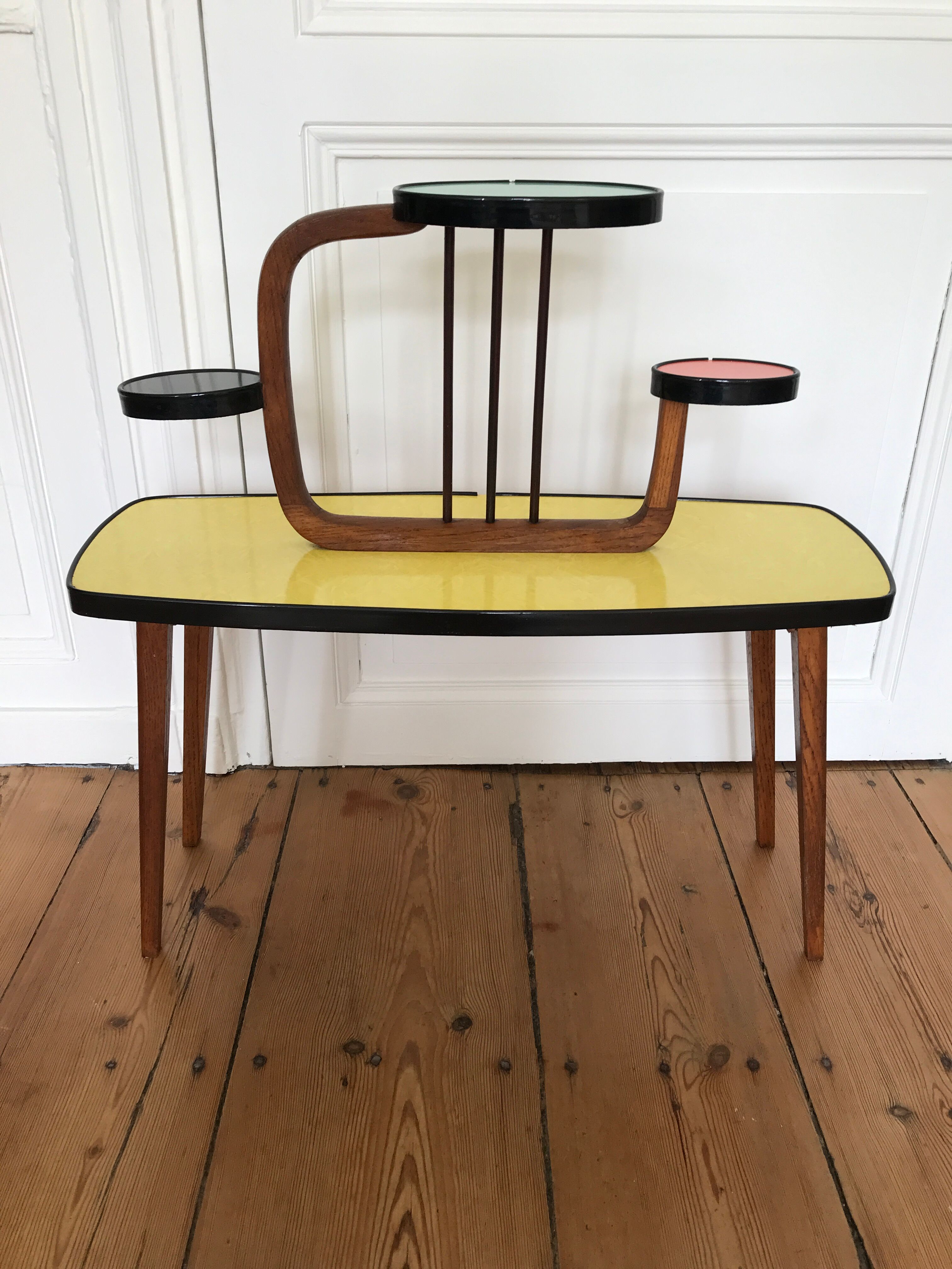 Formica plant holder from the 50s