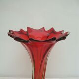 Murano lily vase