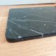 Black and white marble centerpiece top