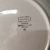 Hollow dish earthenware Sarreguemines Digoin model Corsica