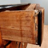 Chest of drawers crossbow louis XV in walnut XVIII th around 1750