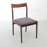 Suite of 6 Scandinavian rosewood chairs from Rio