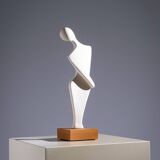 Elegant minimalistic abstract sculpture