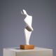 Elegant minimalistic abstract sculpture
