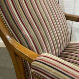 Voltaire III armchair, late 19th century, in cherry wood