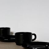 Batch of black cups