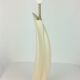 "Concorde" lamp vintage white ceramic 1960