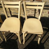 Set of 6 bistro chairs baumann 1960