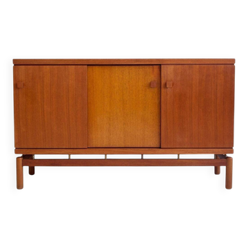 Enfilade en teck avec détails en laiton