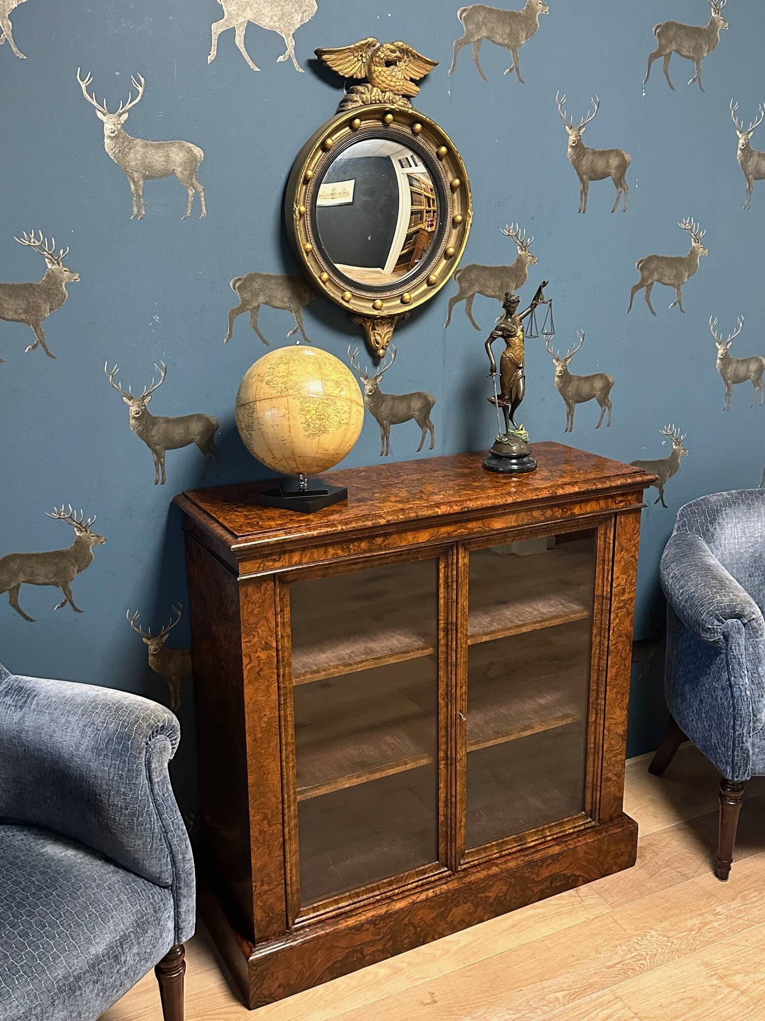 Small antique bookcase