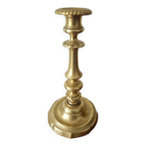 Louis XVI style gilt bronze candle holder