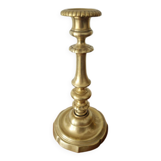 Bougeoir en bronze doré style Louis XVI