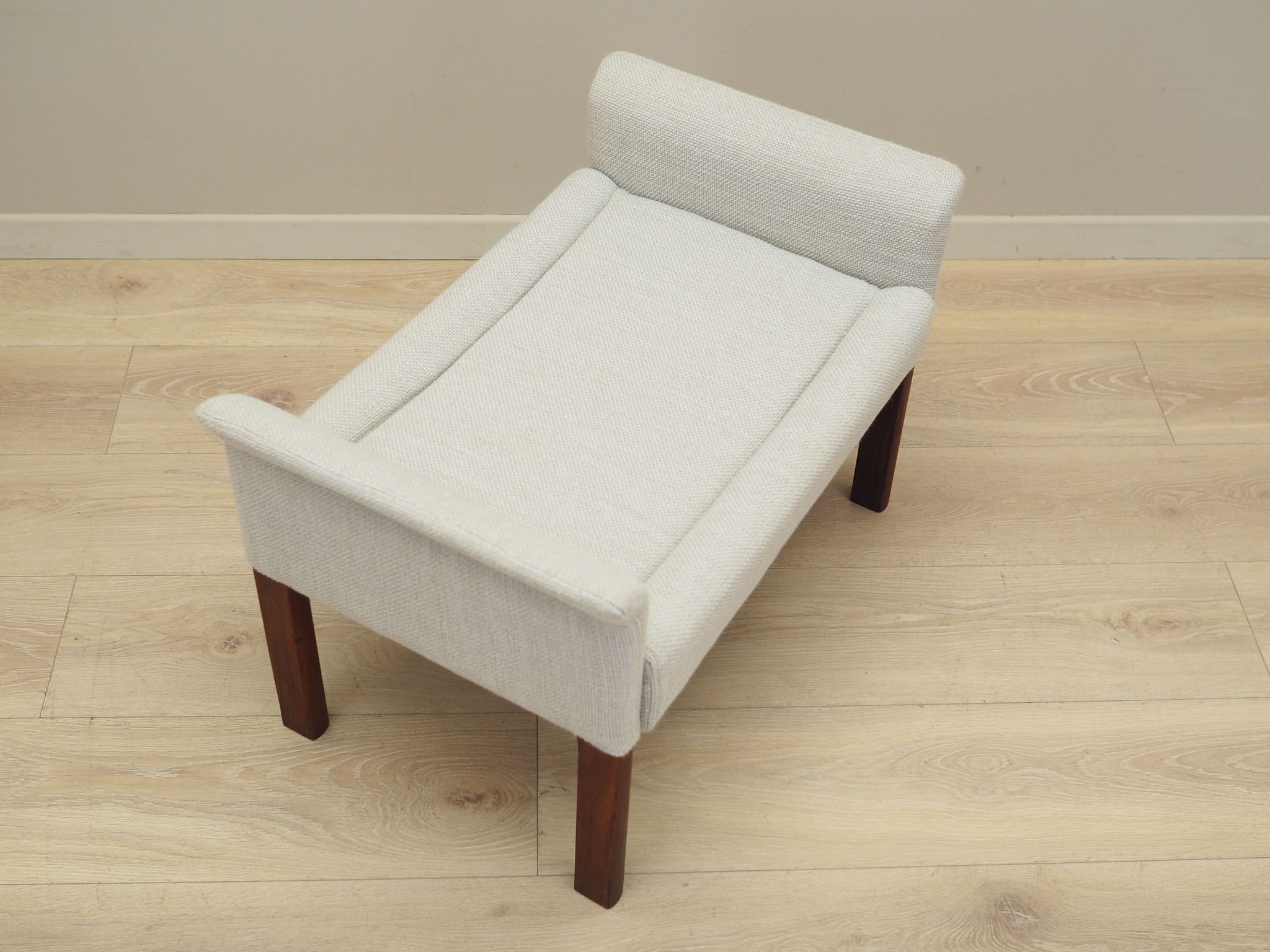 Rosewood footstool, Scandinavian design, 1960s, designer: Hans Olsen, production Vatne Møbler