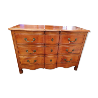 Chest of drawers crossbow with caramel patina