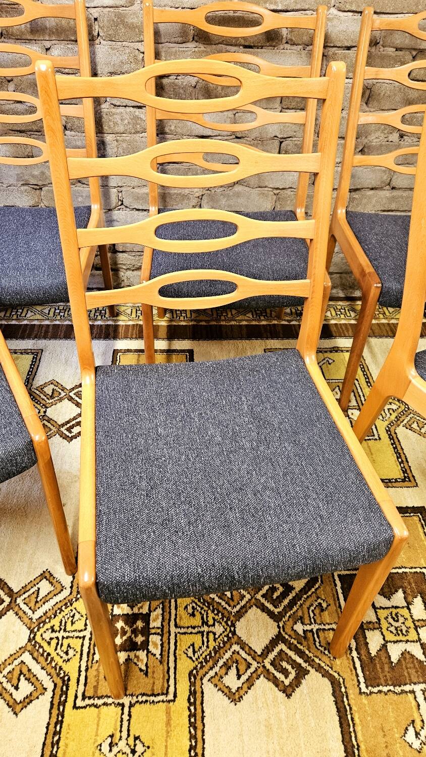 6 Scandinavian chairs 1960