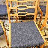 6 Scandinavian chairs 1960