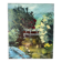 Japanese garden, oil on canvas signed Johner