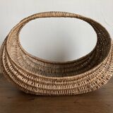 XL wicker gondola basket 1960