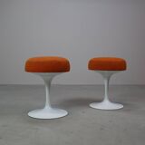 Pair of Eero Saarinen Tulip Stools for Knoll International