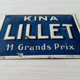 Old Lillet advertising plaque