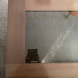 Italy coffee table in wood and glass