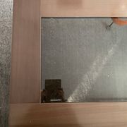 Table basse Italy en bois et verre
