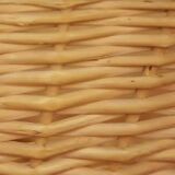 70s vintage wicker square basket