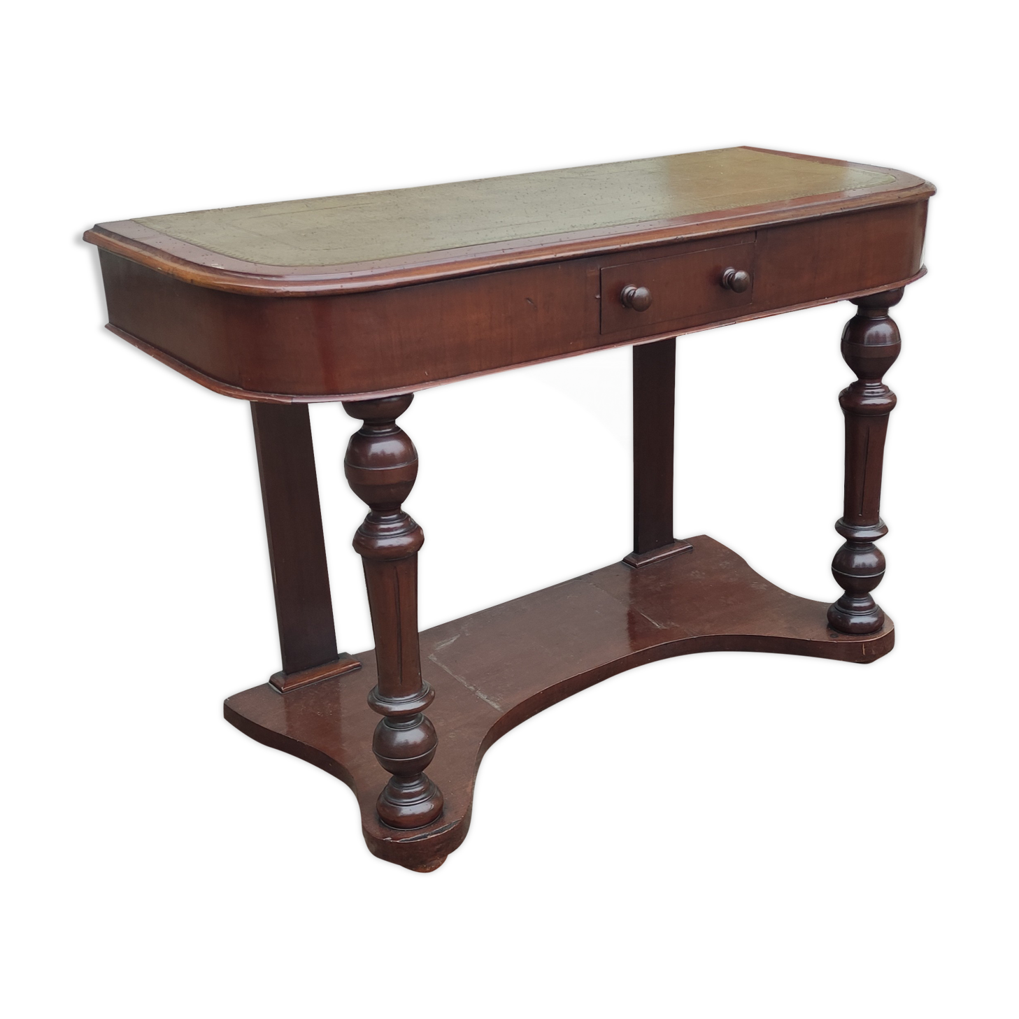 Console/desk/leather underwear/19th century