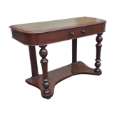 Console/bureau/dessous cuir/19 ème siècle