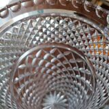Vintage large crystal vase