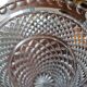 Vintage large crystal vase