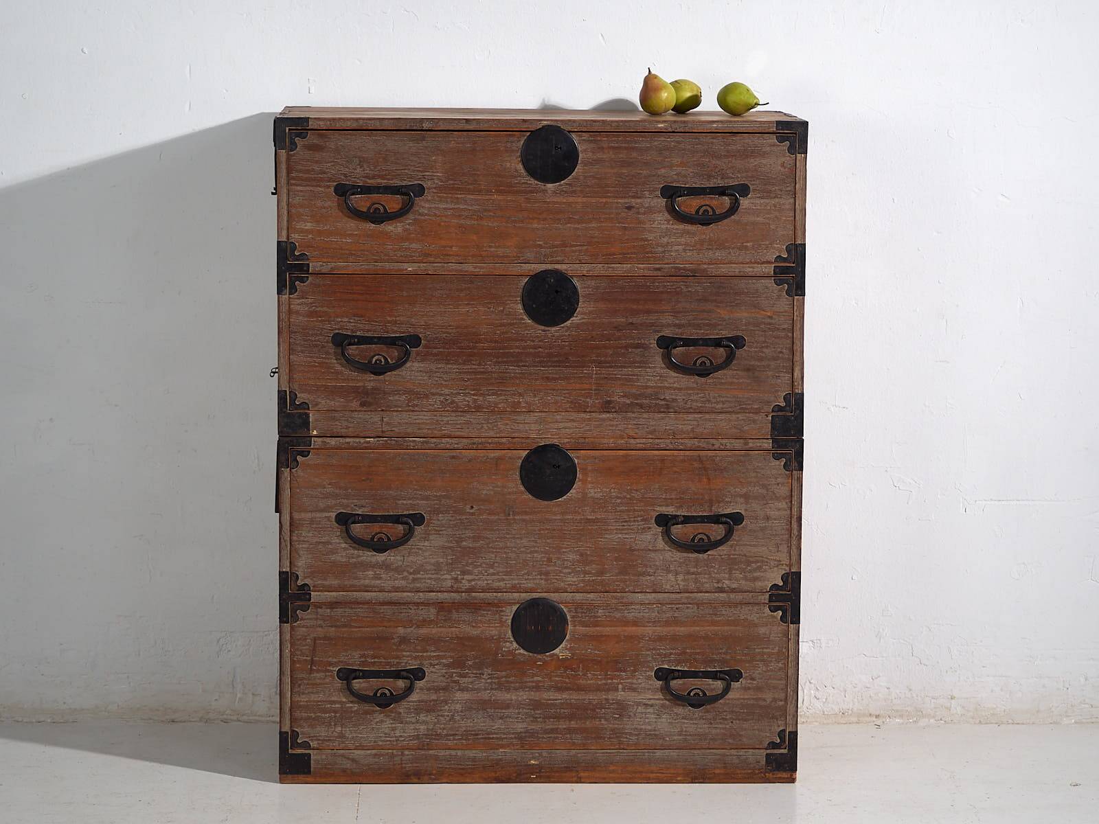 Old Japanese Tansu Chest – Meiji / Taishō Period (c.1868-1926) #24