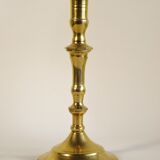 Golden brass chandelier