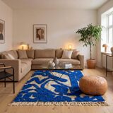 Traditional Moroccan handmade rug 2.5x1.5 m