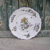 Earthenware plate by Émile Tessier