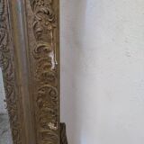 Napoleon III mirror with pediment - 125x75cm