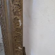 Napoleon III mirror with pediment - 125x75cm