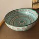Dish, ceramic salad bowl robert picault, vallauris