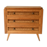 Rattan chest of drawers