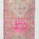 Handmade Faded Color Turkish Door Mat Rug