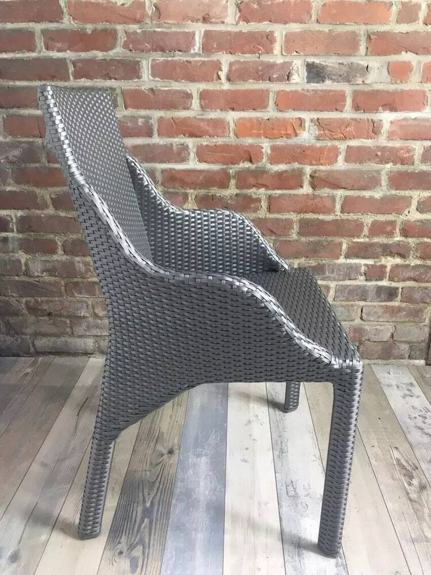 Bridge outdoor armchair
