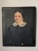 Antique painting vintage portrait bohemian countryside decoration oil on canvas
