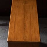 Petit banc / table d'appoint en pin