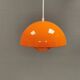 One of the original Flowerpot vp1 enamel lamps, designed by Verner Panton.