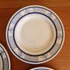 Set of 8 Dessert Plates Manufacture de Gien Garches Model