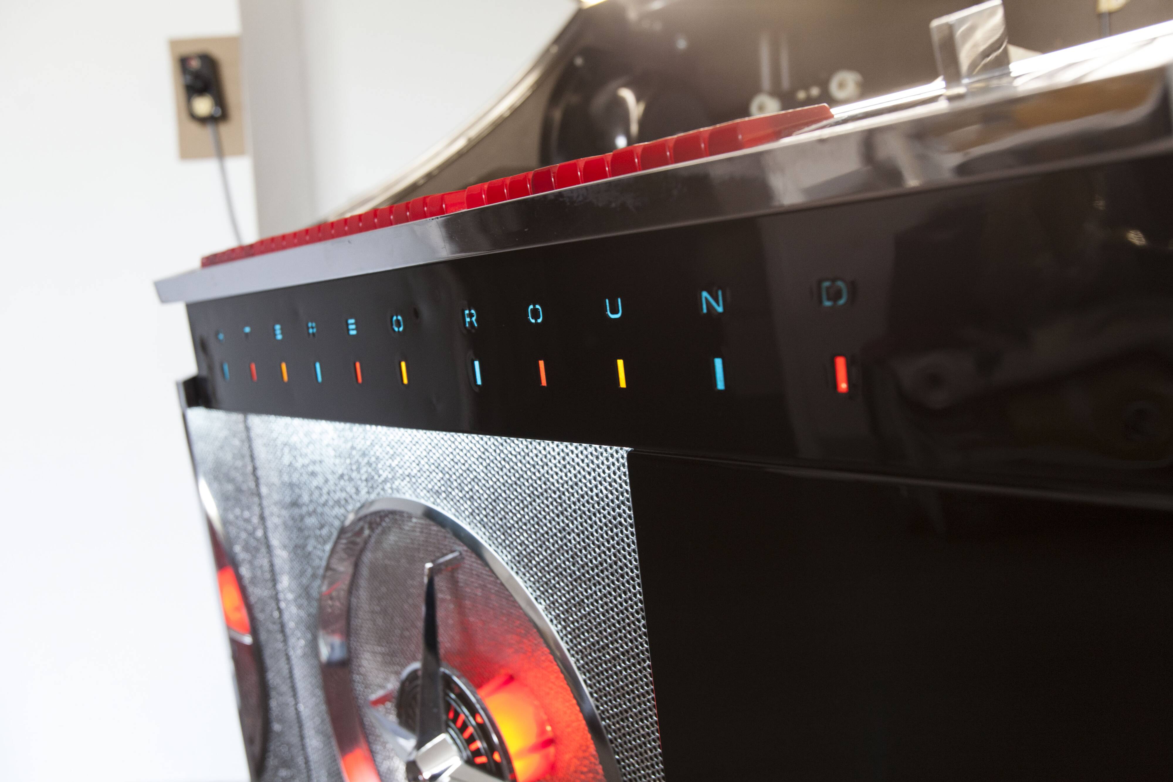 Jukebox Rowe friend from 1963 model "Jal" capa 100 vinyls pop, rock, metal compilation from 1950 to 1990