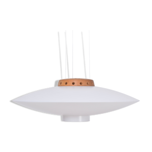 Suspension blanche Mid-Century - modern