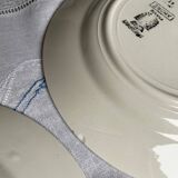 6 dessert plates Sarreguemines Digoin Model André