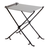 Garouste & Bonetti table d’appoint Isis fer forgé martelé signée 1987