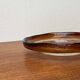 Modern mid-century glass bowl by Pertti Santalahti for Humppila, Finland, 1960s.